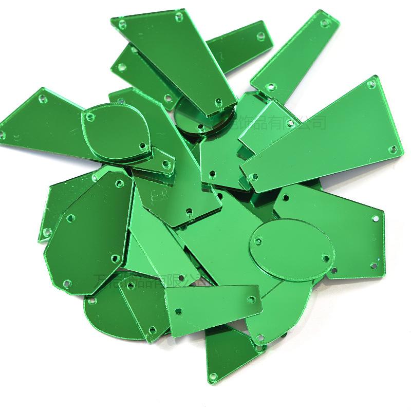 Акриловая ручная шовная дрель, зеркало специальной формы с плоским дном, сделай сам, украшение одежды, ювелирные изделия, зеркальные аксессуары, шовная дрель