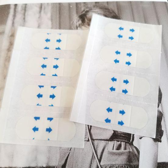 Yousheng 200 шт. укрепляющий пластырь для лица, простой в использовании, легкий, удобный, эффективный, против морщин, портативный, V-образный, невидимый пластырь для наружного применения