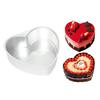 38939 Inch Heart Shape Non-stick Removable Bottom Baking Pan Kitchen Cake Mold