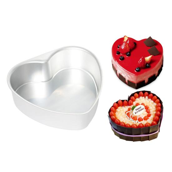 38939 Inch Heart Shape Non-stick Removable Bottom Baking Pan Kitchen Cake Mold
