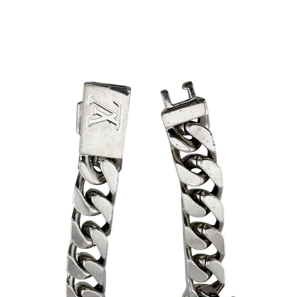 Louis Vuitton M00269 Браслет-цепочка Monogram Серебряный браслет Серебряный Серебряный Б/у