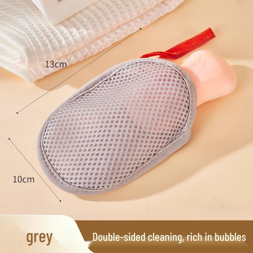 Double-Sided Foaming Mesh Bag for Soap - Bath & Face Scrubber