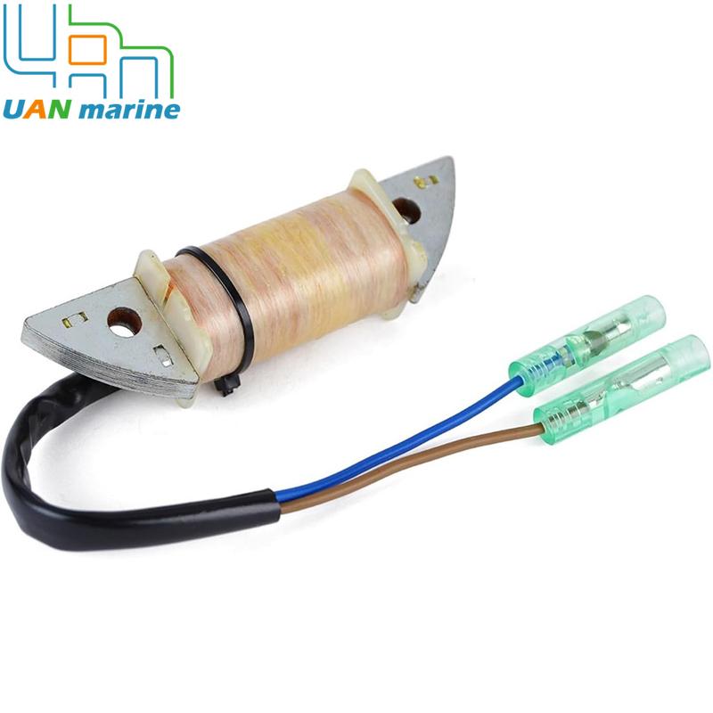 63V-85520 Generator Charging Coil for Yamaha 2 Stroke 9.9HP 15HP Boat Engine Parts Outboard Motor 63V-85520-00 63V-85520-01