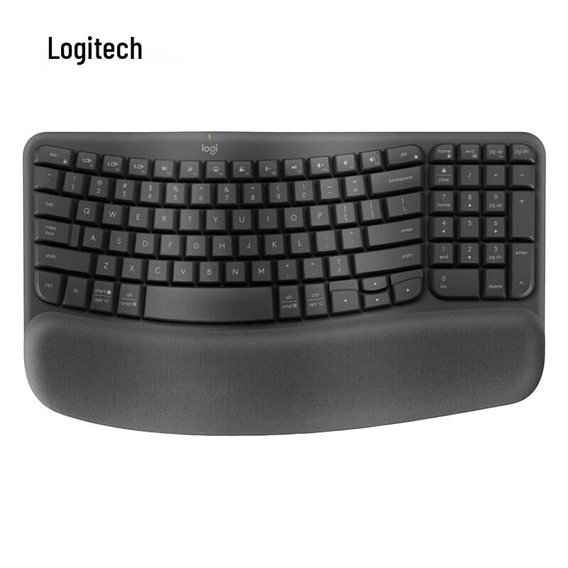 Logitech Wave Keys Ergonomic Wireless Keyboard