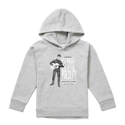 Elvis Presley Childrens/Kids In Person Hoodie
