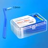 20pcs L Shaped Interdental Brush Cleaning Teeth Gap Soft Brush Portable Interdental Oral Hygiene Cleaning Toothpick Tools