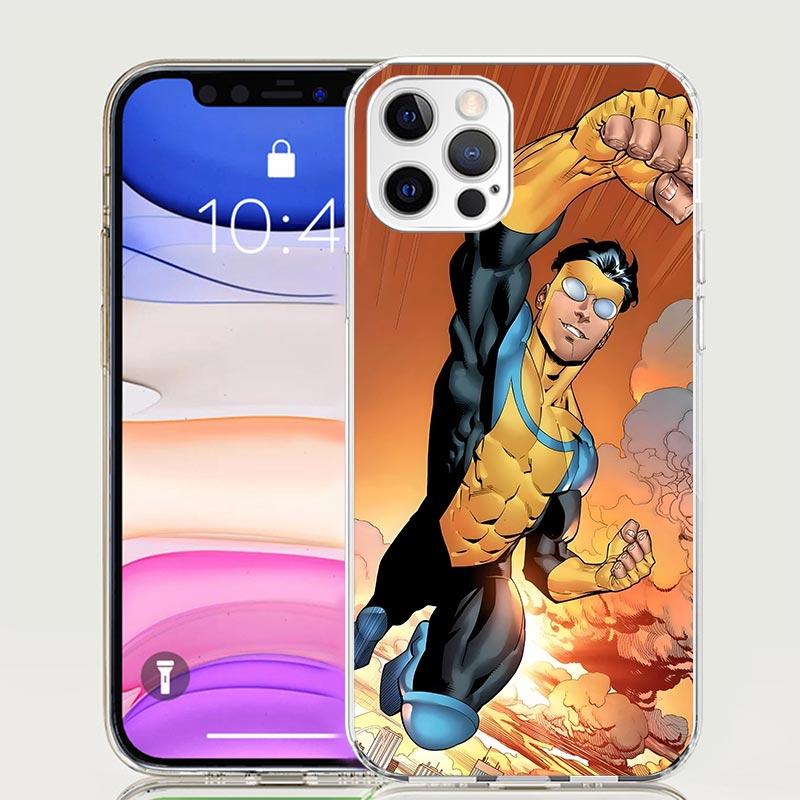Крутой чехол I-Invincible для iPhone 17 Air 16 15 Plus 11 14 Pro Max 13 Mini 12 7 8 + SE Узорное искусство Индивидуальный чехол 17 Air