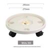 Universal Wheel Flower Pot Base with Mobile Tray Roller