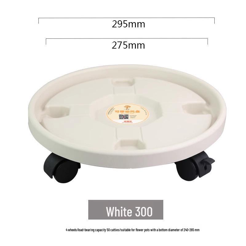 Universal Wheel Flower Pot Base with Mobile Tray Roller
