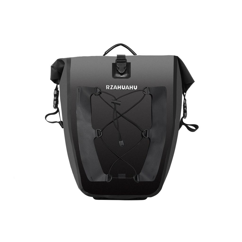 2pcs Large Capacity Bike Panniers Waterproof Bike Rear Rack Bag for Cycling Traveling Touring