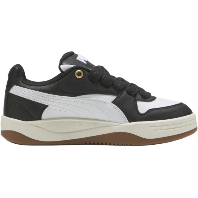 Puma Park Luna Удобные Модные Повседневные Кроссовки с Низким Верхом Женские кроссовки Черно-Белые 402509-01