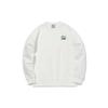 Mens Solid Color Crew Neck Casual Sports Long-Sleeve Pullover Sweatshirt Men Sweatshirt Cream AWDQB71-1