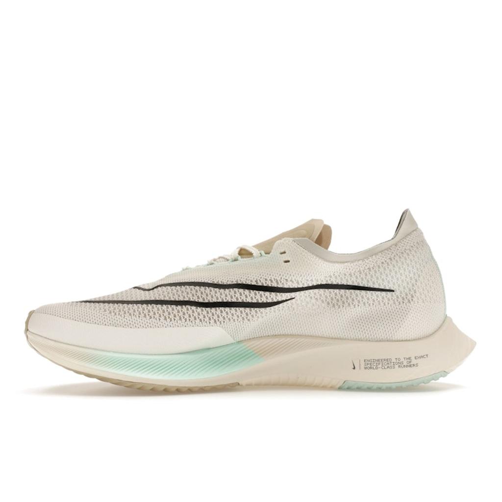 Nike ZoomX Streakfly Sail Jade Мужские кроссовки Белый ротанг Черный FV0166-101