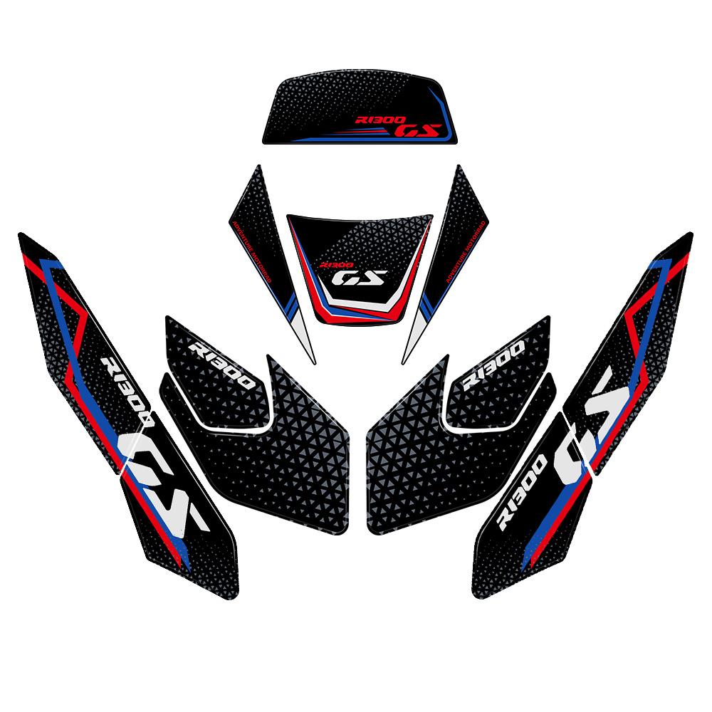 R 1300GS Accessories Tank Pad 3D Epoxy Resin Sticker Protection Kit For R1300GS R 1300 GS 2023-2024