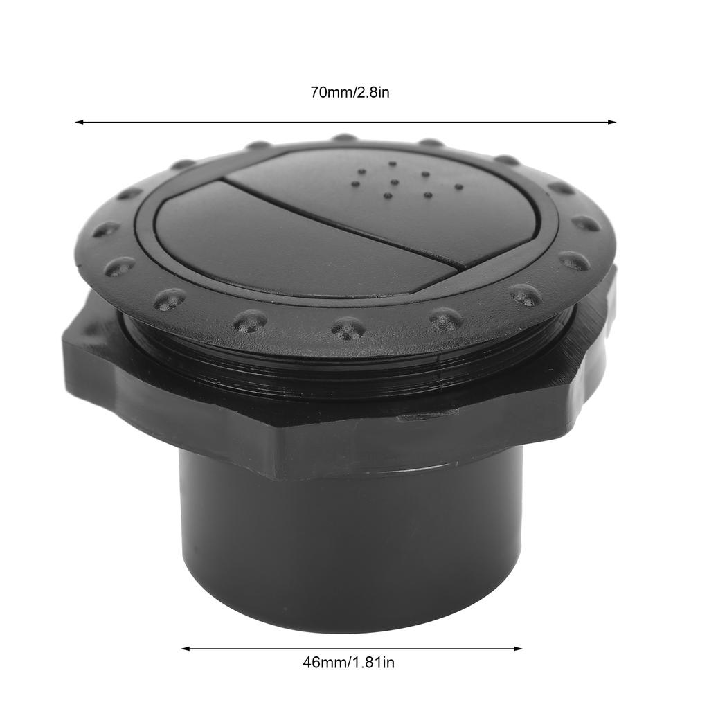 Car   Conditioner Outlet Vent Trim Knob   Round Maintenance for RVs Buses Boats