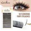 NATUHANA 5D Super Soft Fairy Lash Extensions - Non-Scattering Multi-Pick Single Strands.