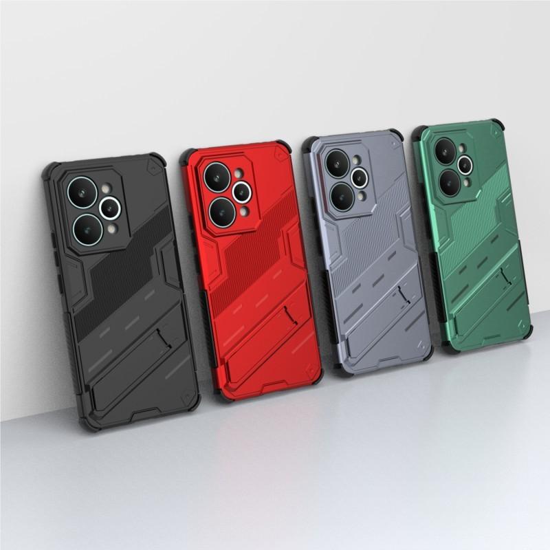 Чехол для Realme 15 Pro 5G Чехол для Realme 15 15 Pro 5G Панк-стиль Держатель для телефона Защитный бронированный бампер ТПУ чехол для Realme 15 Pro 5G