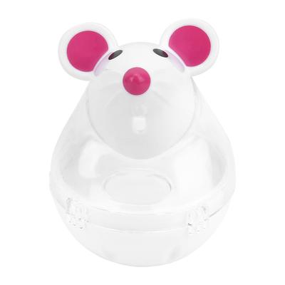 Питомец кошка собака утечка кормушка Slow Food Диспенсер для мышей Tumbler Design Мяч игрушка(белый)