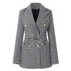 Women's French Style Double-breasted Suit for Spring and Autumn