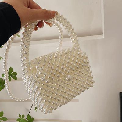 Женская сумка Pearl Bag, новая версия плетеной сумки-мессенджера, сумка для мобильного телефона, персонализированная универсальная мини-сумочка Pearl Bag.