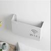 1 шт. настенный беспроводной маршрутизатор Wi-Fi, полка, ящик для хранения, органайзер из АБС-пластика, кабель, кронштейн для питания, органайзер, ящик для домашнего декора