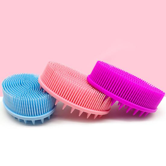 Remove Dead Skin Silicone Great Multipurpose Exfoliating Body Scrubber Back Cleaning Brush