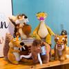 Ice Age Cartoon Plush Toys: Mammoth, Squirrel, Sloth, Saber-Tooth Tiger
