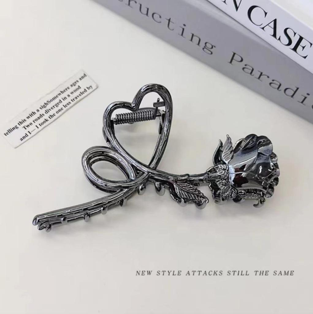 Премиальная металлическая заколка для волос «Акула» для женщин - Большая летняя заколка для волос, Уникальный дизайн