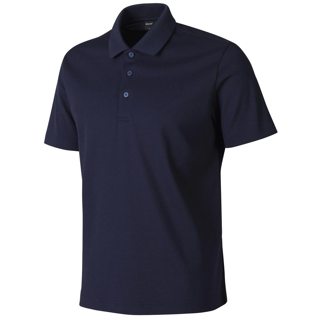 OKSTAR Plain Pk Coolmax Polo Shirt Short Sleeve