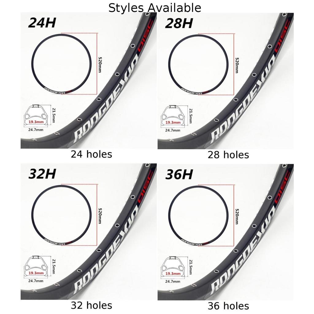 Обод колеса из алюминиевого сплава FV AV Газовая форсунка 24 дюйма, двухслойная