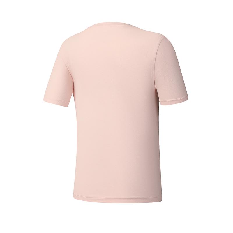 New FILA Fitness T Shirt Women's Yu Gray Pink A11W521105F-PK