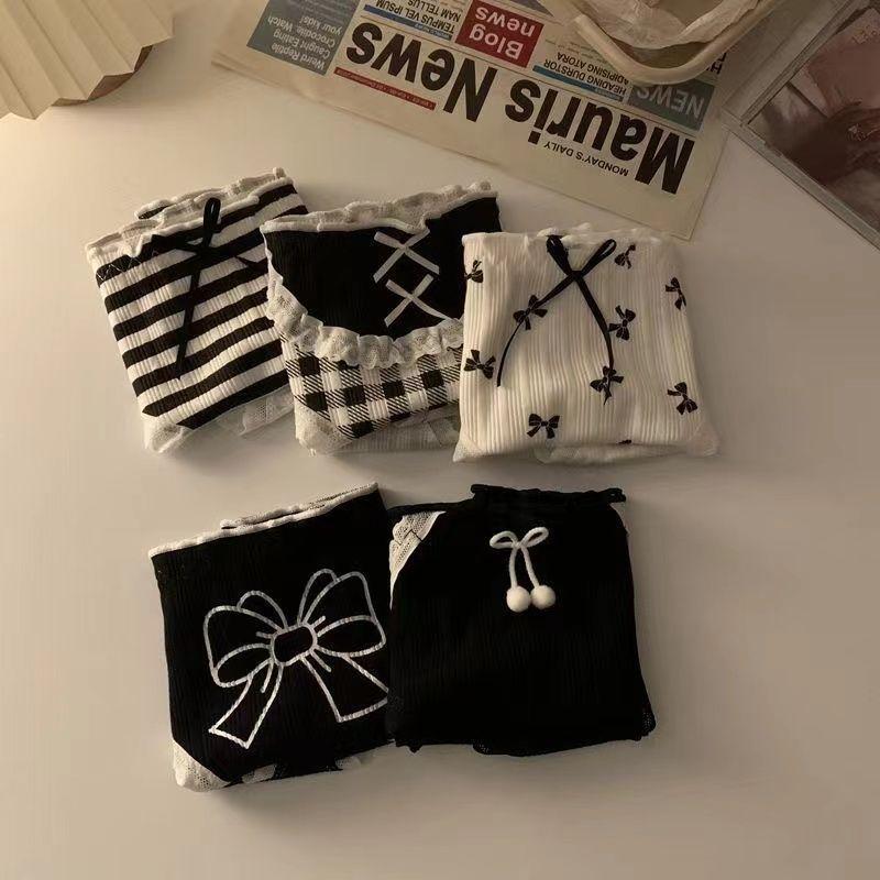 Милое милое сексуальное нижнее белье для женщин антибактериальные бесследные трусы средней талии для девочек