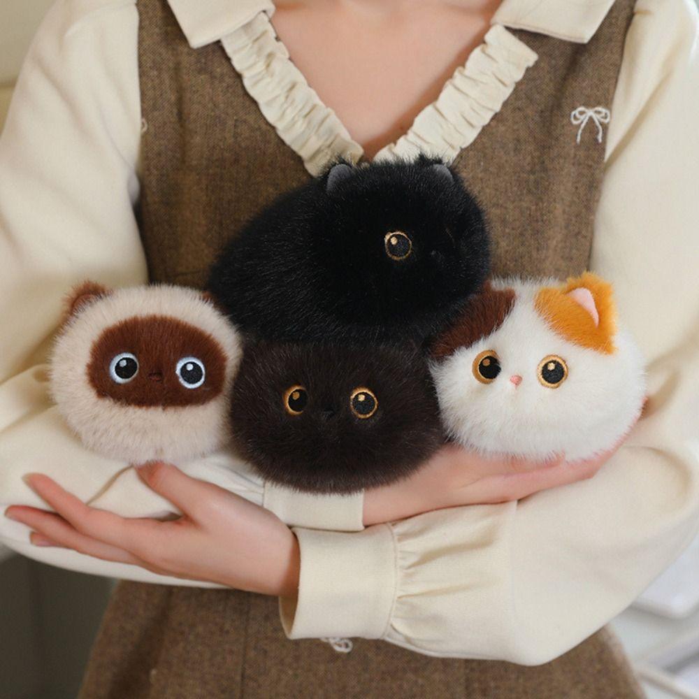 Cartoon Cat Plush Toys Stuffed Animals Black Cat Plush Lovely Cute Kitten Dolls Baby Gifts