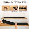 1pcs Non Slip Outdoor Stair Treads,Non Skid Heavy Duty Traction Adhesive Step Stripes for Staircase,Skateborad and Deck