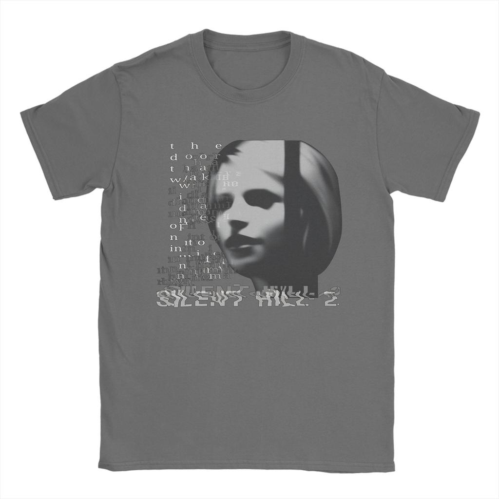 Silent Hill Maria Unisex T Shirts Vintage Tee Shirt Short Sleeve Crewneck TShirts Cotton Plus Size Clothing