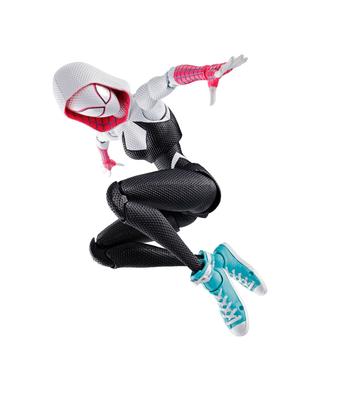 TAMASHII NATIONS По всему периметру приблизительно 150 мм окрашенная подвижная фигурка SHFiguarts Spider-Man Spider-Verse Spider-Gwen ABS&PVC