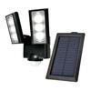 ELPA Solar-Powered Sensor Light, 2 Lights (White LEDWaterproof), Outdoor, Foot Sensor Light (ESL-312SL)
