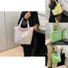 Fashionable Shoulder Tote Bag For Women In Colorful Canvas Perfect For Casual Outings