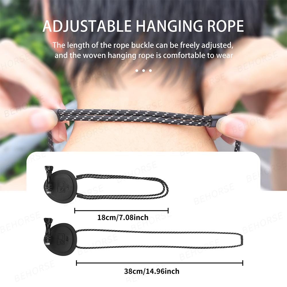 Magnetic Neck Mount Holder Adapter Magnetic Bracket Set For DJI Osmo 360/Action 5/Pocket 3 GoPro Hero 13 Insta360 X5 Accessories