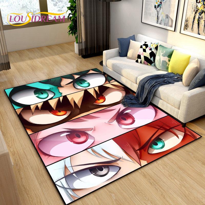 My Hero Academia, японский коврик в стиле аниме, коврик для гостиной, спальни, дивана, коврик для двери, детский нескользящий напольный коврик