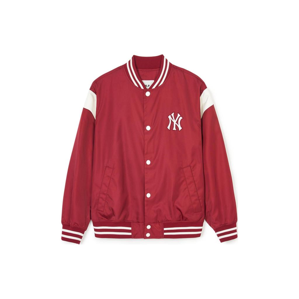 MLB SS24 Бейсбольная куртка New York Yankees Унисекс Бордовый 3AJPV0641-50WIS