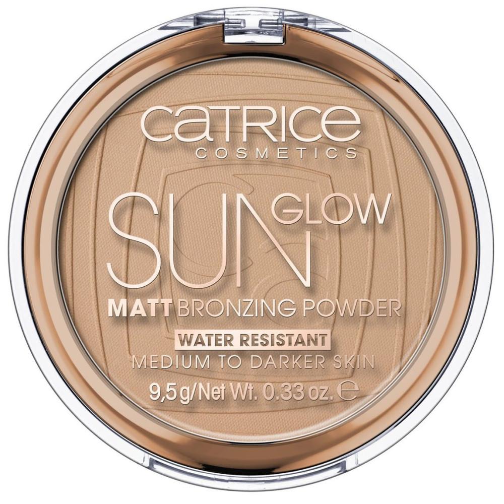 Catrice Матовая бронзирующая пудра Sun Glow - 