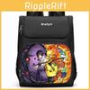 Naruto Sasuke School Backpack Large Capacity Oxford Cloth Double Layer