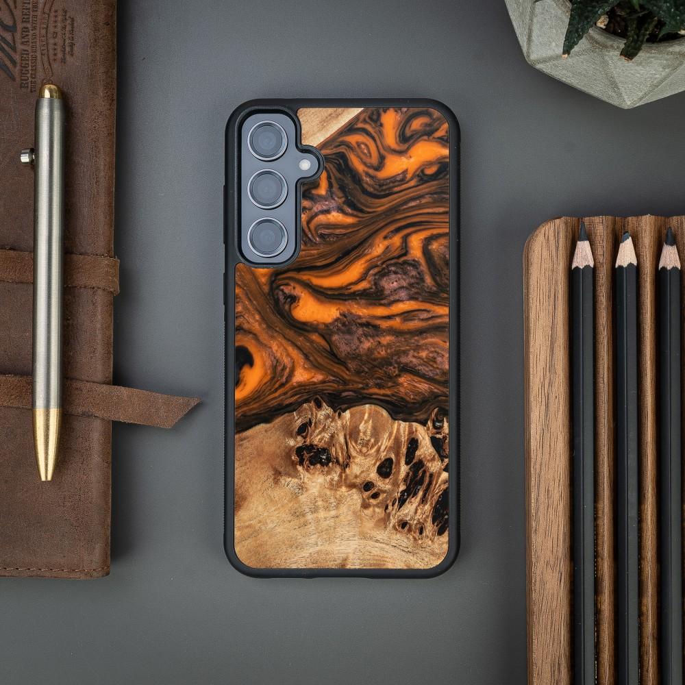 Bewood Unique case for Samsung Galaxy S23 FE - Orange