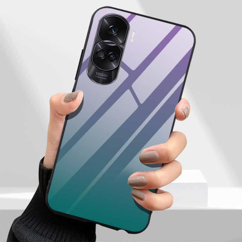 Закаленное Стекло Жесткий Чехол Для Honor 90 Lite 5G Чехол Милый Мраморный Funda Coque Для Honor 90 Pro Honor90 90Lite 90Pro Оболочки Телефона