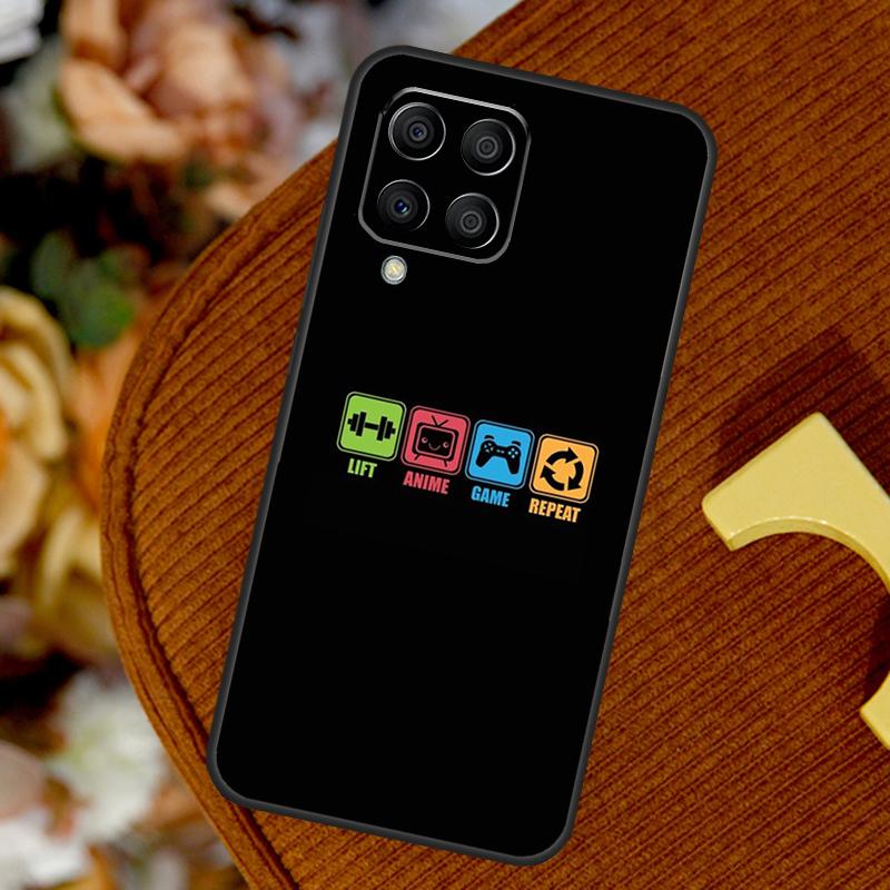 Бодибилдинг тренажерный зал фитнес для Samsung Galaxy M23 M33 M13 M53 M11 M51 M14 M34 M54 M15 M55 M20 M30s M12 M32 M52 чехол