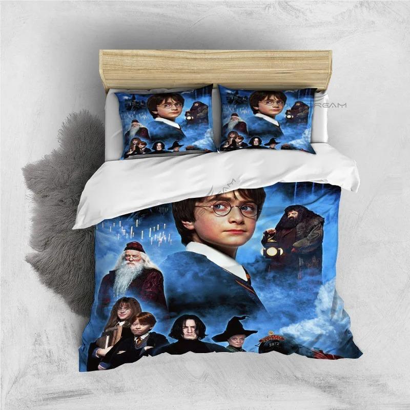 Classic Movie Elements Patterns Comforter Bedding CollectionDuvet Cover Bed Collection Quilt Cover PillowcaseKing Queen Size Bedding Collection