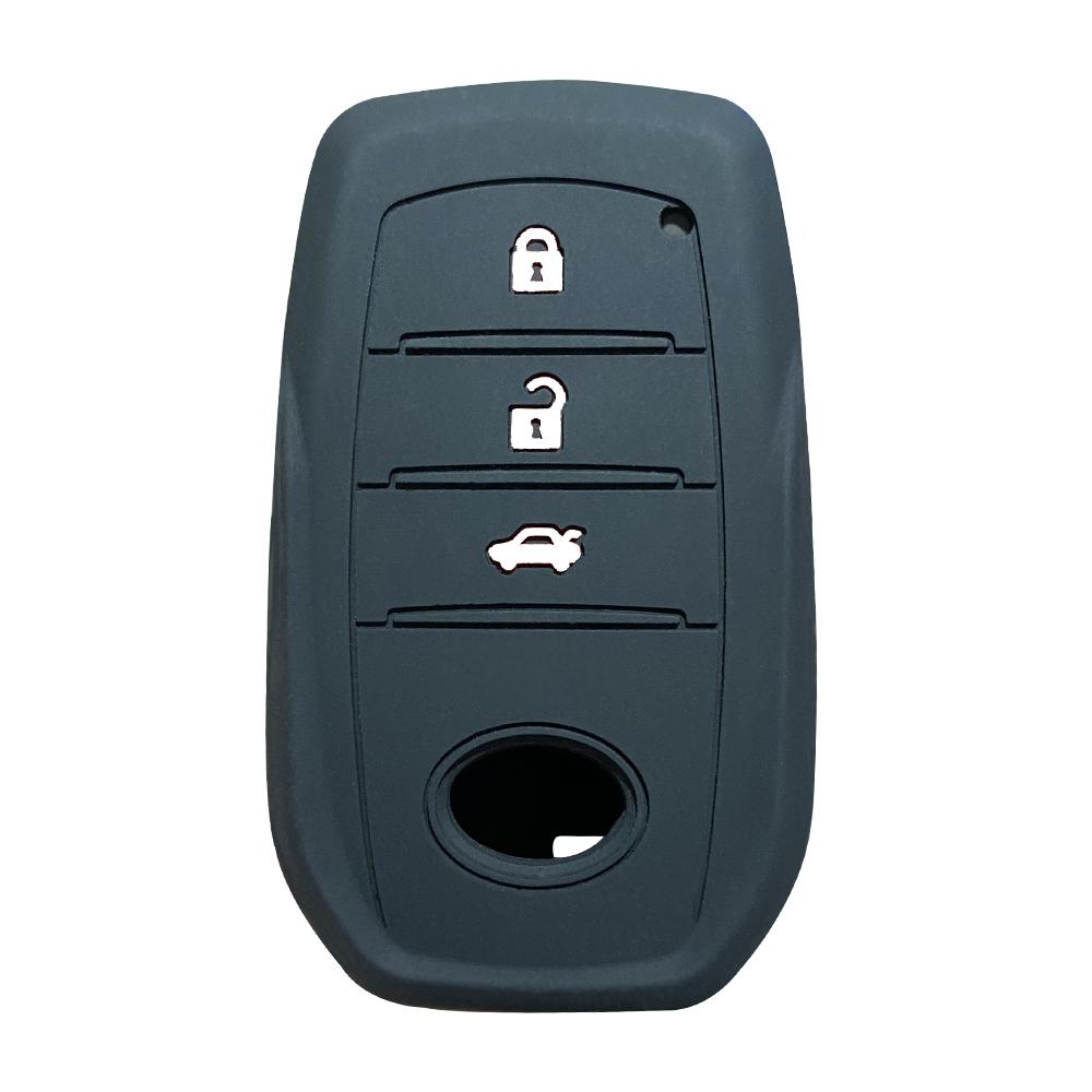 Пульт-брелок с 2/3/4/5 кнопками для Toyota Camry Land Cruiser Prado 150 Mark X Venza Fortuner Rav4 Highlander Yaris Auris Чехол для ключа