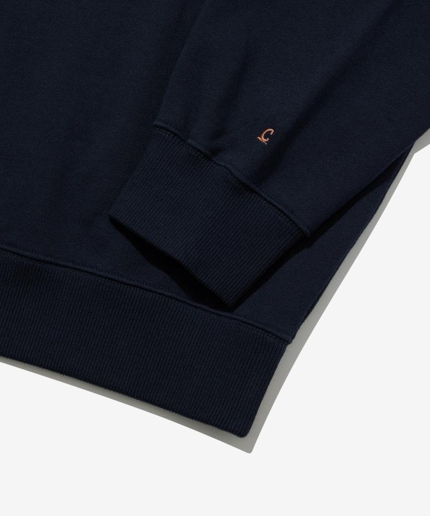 COVERNAT Arch Logo Sweatshirt Navy