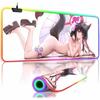 Wakamo Kosaka Аниме BA Коврик для мыши XXL RGB Игровой коврик для мыши Buraka HD Игровые аксессуары Большие светодиодные коврики для мыши Ковер для ПК с подсветкой